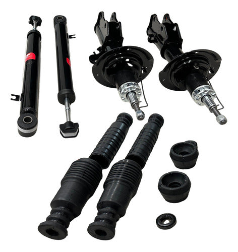 Kit 4 Amortiguadores Con Bases Y Gomas Mg 5 2021 - 2025