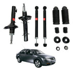 Kit 4 Amortiguadores Bases Y Gomas Jetta Clásico 2011 - 2014