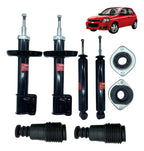 Kit 4 Amortiguadores Bases Y Gomas Chevy 1.4/1.6l 1994-2012