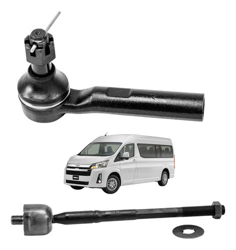 Kit Bieleta Y Terminal Exterior Toyota Hiace 2004 - 2020