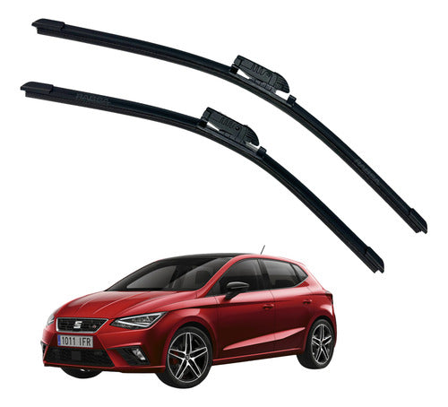 Limpiaparabrisas Seat Ibiza 2010 11 12 13 14 15 16 2017 Negro