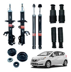 Kit 4 Amortiguadores Con Bases Y Gomas Note 2014 - 2019