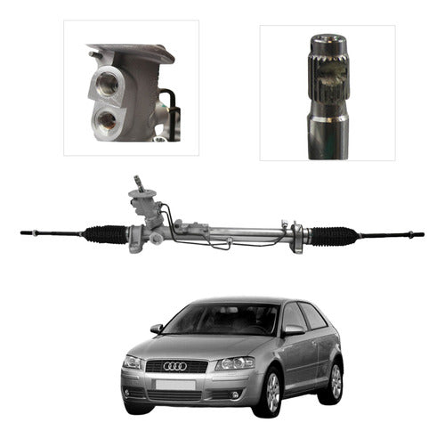 Caja De Direccion Hidráulica Audi A3 1997 - 2003