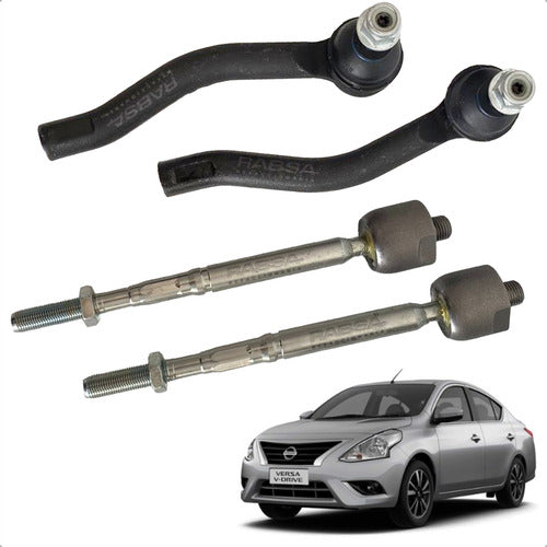 Kit 2 Terminales Y 2 Bieletas V-drive 2020 A 2022 Premium