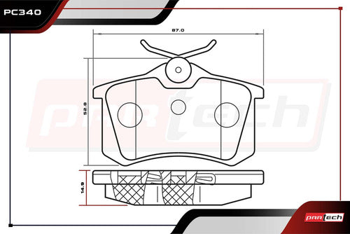 Balatas Traseras Vw Virtus 2019 20 21 22 23 24 2025