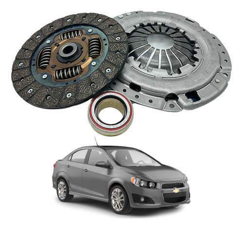 Kit Embrague Clutch Aveo 1.6l 2008-2016 C/collarin Premium