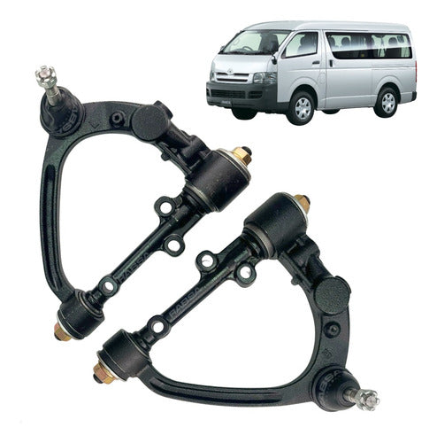 Kit Horquillas Superiores Hiace C/rótula 2004-2019 Premium