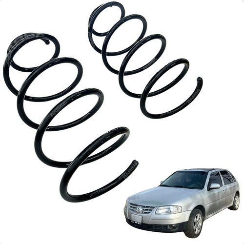 Par Resortes Delanteros Vw Pointer 2000 A 2009