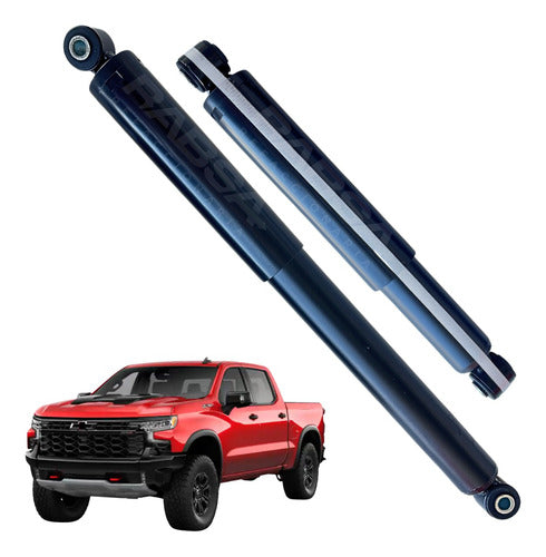 Par Amortiguadores Traseros Silverado 2019 20 21 22 23 2024