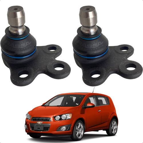 Par De Rotula Inferior Chevrolet Sonic 2012 A 2018 Premium