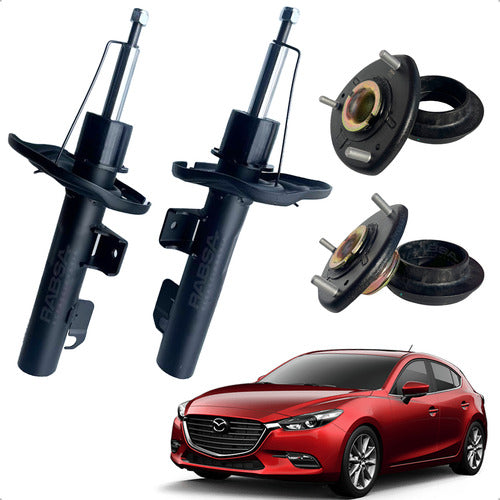 Kit Bases Y Amortiguadores Mazda 3 2019 2020 21 22 2023 2024