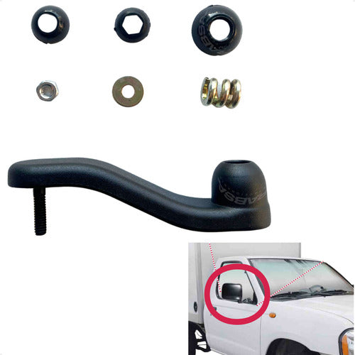 Extensión Metálica Para Espejo Nissan Pickup D21 D22 Np300