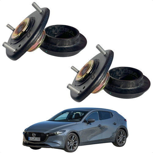 Par Base Amortiguador Mazda 3 Cx30 2019 20 21 22 23 2024