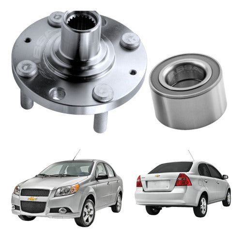 Maza Balero Delantero Chevrolet Aveo 2008 Al 2017 Premium