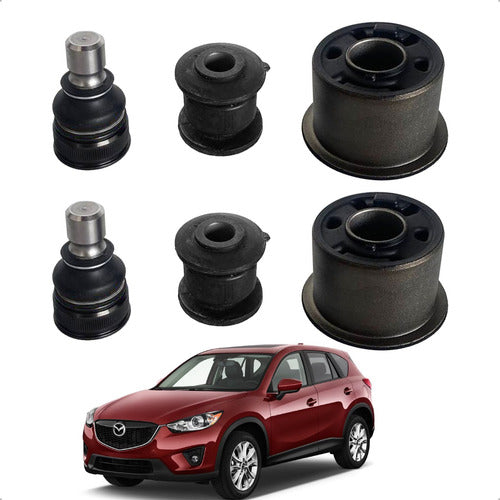 Kit Rótulas Bujes De Horquilla Mazda Cx5 2013 - 2016 Premium