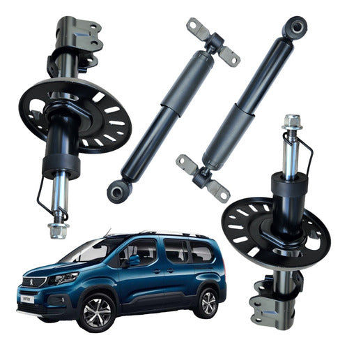 Kit Amortiguadores Peugeot Rifter 2020 21 2022 2023 Premium