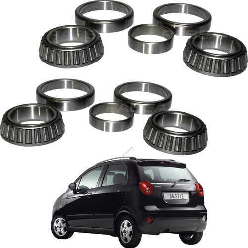 Kit Baleros Delanteros Matiz Todos 2004 A 2015 Premium